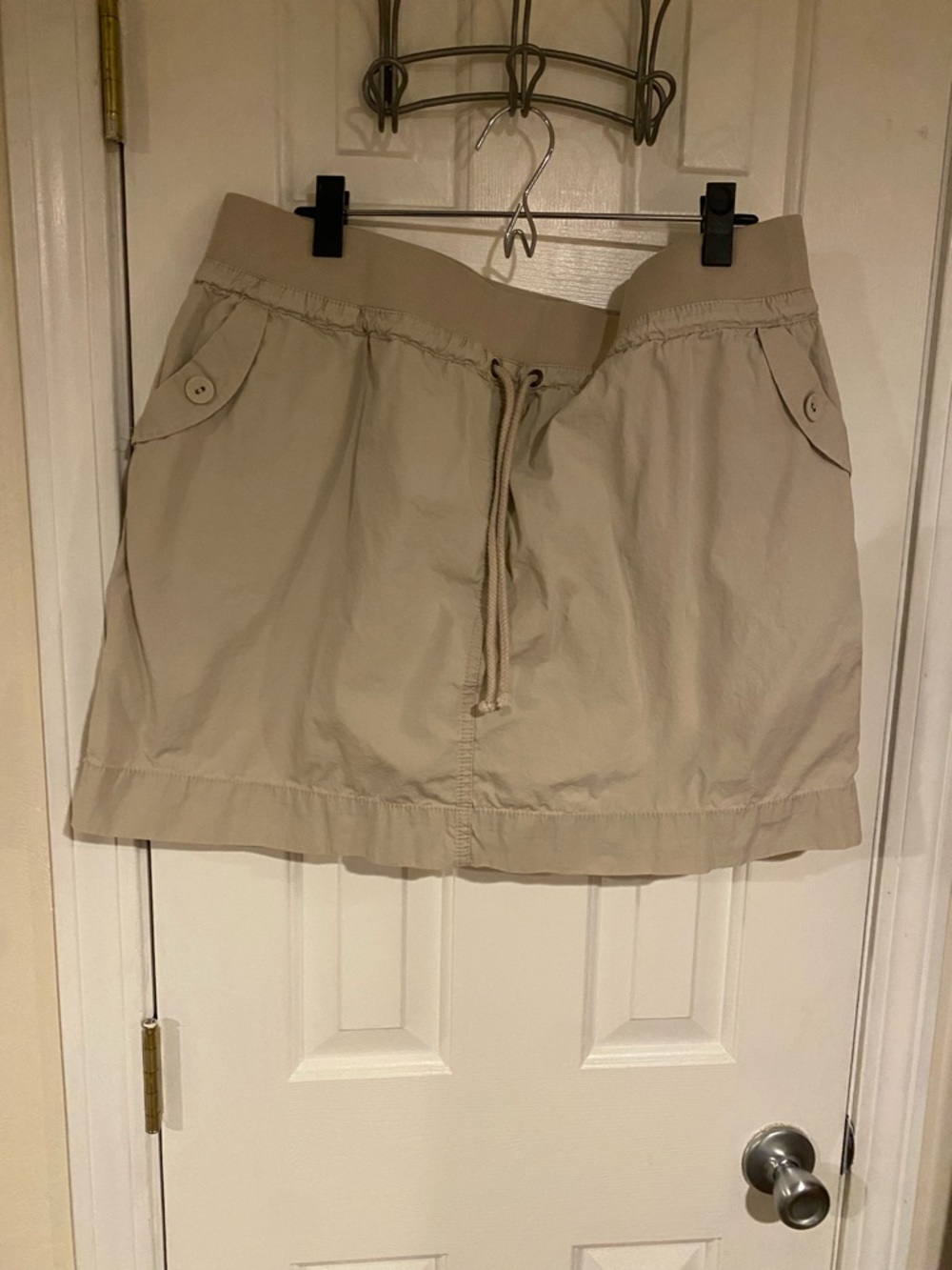 Chaus Sport Beige Drawstring Skort